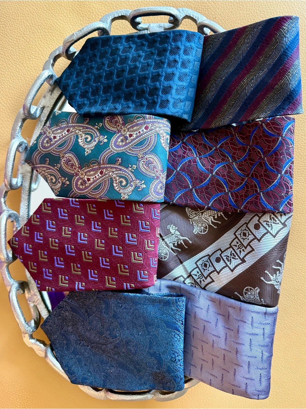 TIES — 8 Assorted Designs for Men, Women, Crafters